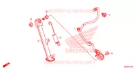 BEQUILLE pour Honda CB 500 F ABS 2013