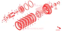 EMBRAYAGE pour Honda CB 500 F ABS 2015