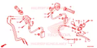 LEVIER DE GUIDON   CABLE   COMMODO pour Honda CB 500F WHITE 2014