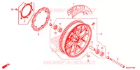 ROUE AVANT pour Honda CB 500 F 2015