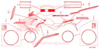 AUTOCOLLANTS pour Honda CB 500 F 2016