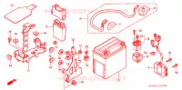 BATTERIE pour Honda VT 1100 SHADOW SPIRIT 2006