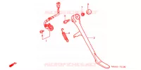 BEQUILLE pour Honda VT 1100 SHADOW SPIRIT 2006