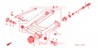 BRAS OSCILLANT pour Honda VT 1100 SHADOW SPIRIT 2006