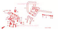 GUIDON   TE DE FOURCHE pour Honda VT 1100 SHADOW SPIRIT 2006