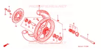 ROUE AVANT pour Honda VT 1100 SHADOW SPIRIT 2006