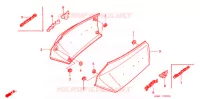 COUVERCLES LATERAUX pour Honda GL 1500 GOLD WING ASPENCADE 1996