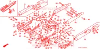 SILENCIEUX D'ECHAPPEMENT pour Honda GL 1500 GOLD WING ASPENCADE 1996