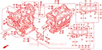 BLOC CYLINDRES pour Honda GL 1500 GOLD WING ASPENCADE 2000