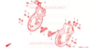 CACHES DISQUES pour Honda GL 1500 GOLD WING ASPENCADE 2000