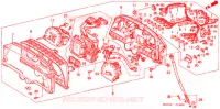 COMPTEUR pour Honda GL 1500 GOLD WING ASPENCADE 2000