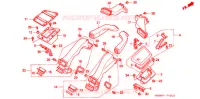 CONDUIT D'AIR pour Honda GL 1500 GOLD WING ASPENCADE 2000