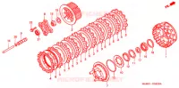 EMBRAYAGE pour Honda GL 1500 GOLD WING ASPENCADE 2000