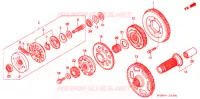 TRANSMISSION PRIMAIRE pour Honda GL 1500 GOLD WING ASPENCADE 2000