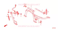 BEQUILLE pour Honda SH MODE 125 2015