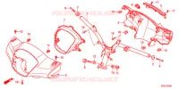GUIDON   CARENAGE pour Honda SH MODE 125 2015