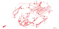 MARCHE PIEDS pour Honda SH MODE 125 2015