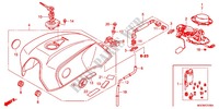 RESERVOIR A CARBURANT   POMPE A ESSENCE pour Honda CB 1100 EX ABS, E Package 2014