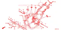 CADRE pour Honda CB 1300 SUPER FOUR ABS EP 2017