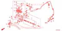 MAITRE CYLINDRE pour Honda CB 1300 SUPER FOUR ABS EP 2017