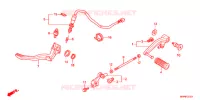 PEDALE pour Honda CB 1300 SUPER FOUR ABS EP 2017