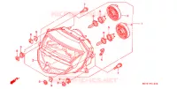 PHARE pour Honda CBR 1100 SUPER BLACKBIRD 2002