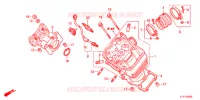 CULASSE pour Honda CBR 125 BLACK 2013