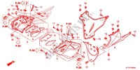 SABOT (CBR125RW'07,'08,'09,'10) pour Honda CBR 125 2007
