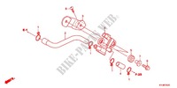 ELECTROVANNE D'INJECTION D'AIR pour Honda CBR 250 R ABS RED 2011
