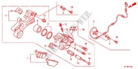 ETRIER DE FREIN ARRIERE pour Honda CBR 250 R ABS RED 2011