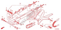 BRAS OSCILLANT pour Honda CBR 250 R ABS RED 2011