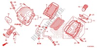 FILTRE A AIR pour Honda CBR 250 R ABS RED 2011