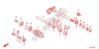 BARILLET DE SELECTION pour Honda CBR 250 R ABS RED 2012