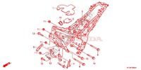 CADRE pour Honda CBR 250 R ABS RED 2012