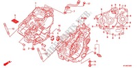 CARTER MOTEUR pour Honda CBR 250 R ABS RED 2012