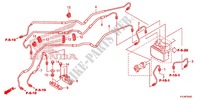 DURITE DE FREIN ARRIERE pour Honda CBR 250 R ABS RED 2012
