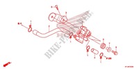 ELECTROVANNE D'INJECTION D'AIR pour Honda CBR 250 R ABS RED 2012