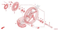 ROUE AVANT pour Honda CBR 250 R ABS RED 2012