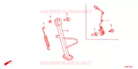 BEQUILLE pour Honda CBR 250 R ABS 2014