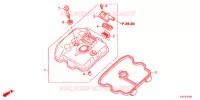 COUVRE CULASSE pour Honda CBR 250 R ABS WHITE 2016