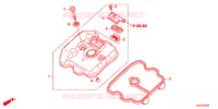 COUVRE CULASSE pour Honda CBR 250 R ABS 2017