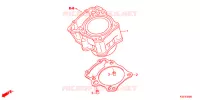 CYLINDRE pour Honda CBR 250 R ABS 2017