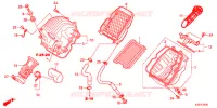 FILTRE A AIR pour Honda CBR 250 R ABS RED 2017