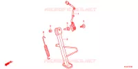 BEQUILLE pour Honda CBR 250 R 2011