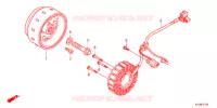 ALTERNATEUR pour Honda CBR 250 R RED 2011