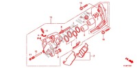 ETRIER DE FREIN AVANT (CBR250R) pour Honda CBR 250 R RED 2011