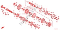 BOITE DE VITESSES pour Honda CBR 250 R RED 2011