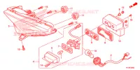 FEU ARRIERE pour Honda CBR 250 R RED 2011