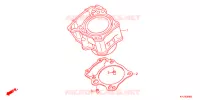 CYLINDRE pour Honda CBR 250 R 2014