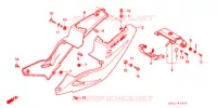 COUVERCLES LATERAUX pour Honda CBR 250 RR 1995